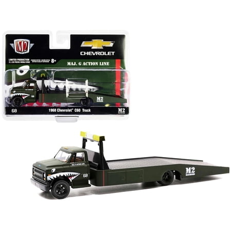 M2 Machines 1:64 Maj G Action Line 1968 Chevrolet C60 Truck Release Hs01