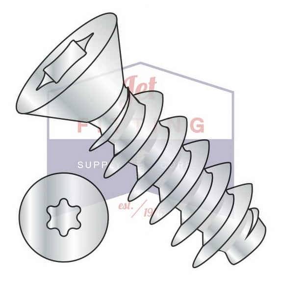 M2.5-1.12 x 7mm Metric 6 Lobe Flat Head Pt Alternative Fully Threaded Zinc & Bake (Quantity: 5000)