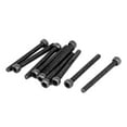thumbnail image 1 of M2.5x25mm 0.45mm Pitch 12.9 Alloy Steel Knurled Head Hex Socket Cap Screws 10pcs, 1 of 2