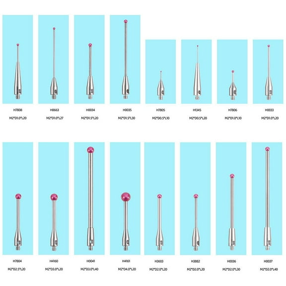 M2 Ball Cmm Thread And Cnc Measuring Probe Stylus Point Contact H0033 YIWEI