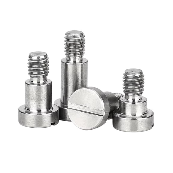 M2 M2.5 M3 M4 M5 M6 304 Stainless Steel Slotted Plug Positioned Shaft Shoulder Step Screw Plug Limit Screw Bearing Bolt GB830(3mm,M1.6xD2.5(10Pcs))