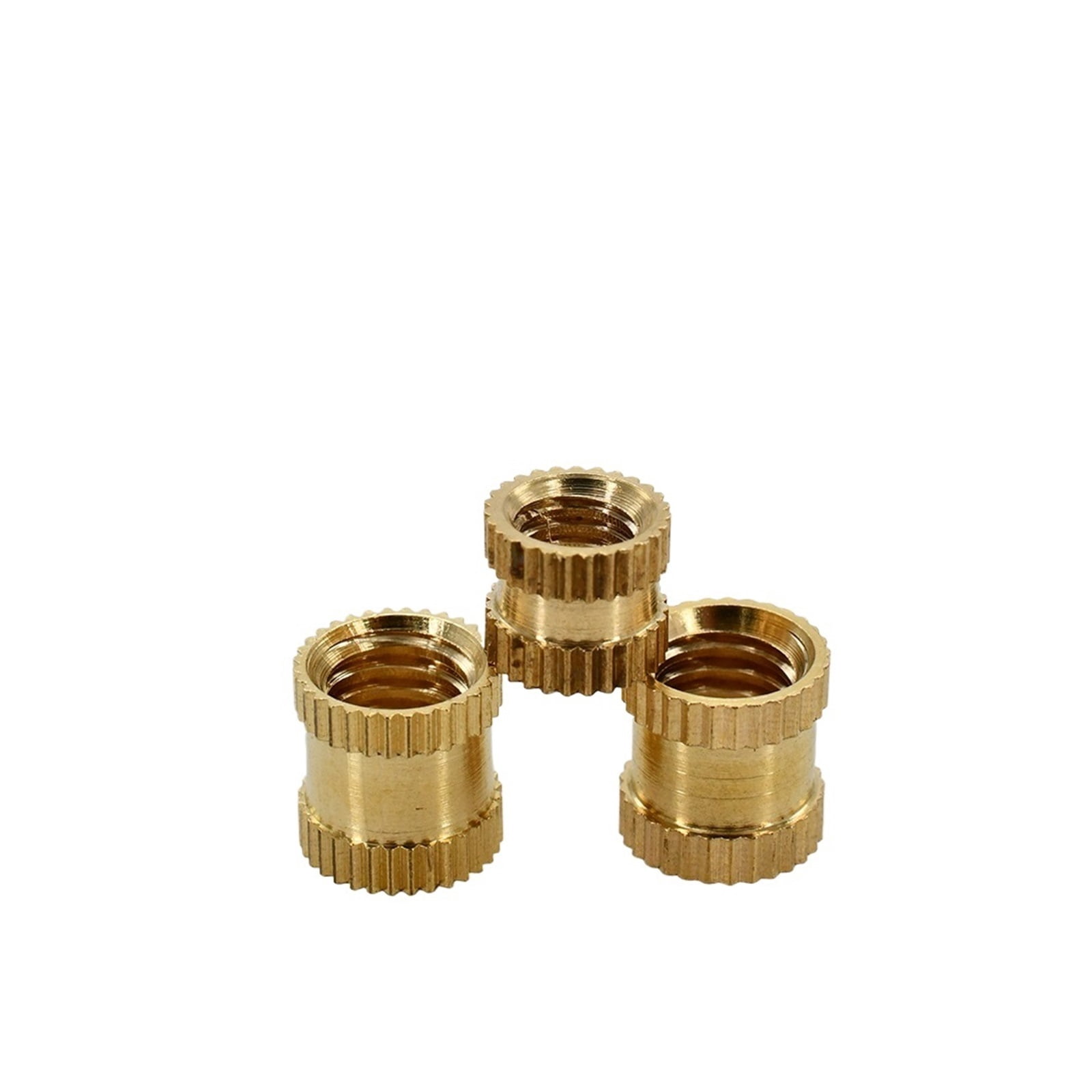 Copper Insert M2 M2.5 M3 M4 M5 M6 Heat Brass Insert Nut Metric Threaded Inserts Hot ...