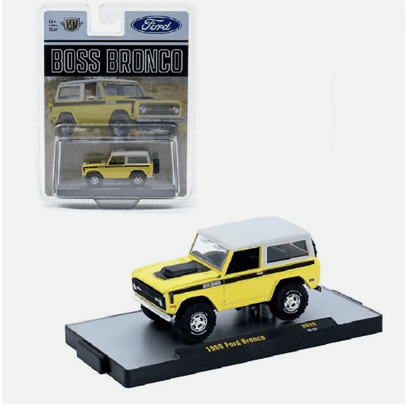 M2 Machines 1:64 1969 Ford Bronco Boss Bronco Rel Hs58