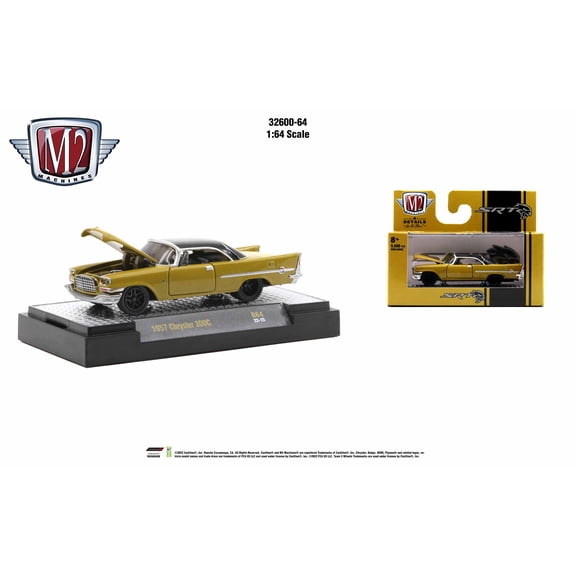 M2 Machines 1:64 Auto Thentics 1957 Chrysler 300C Release 64
