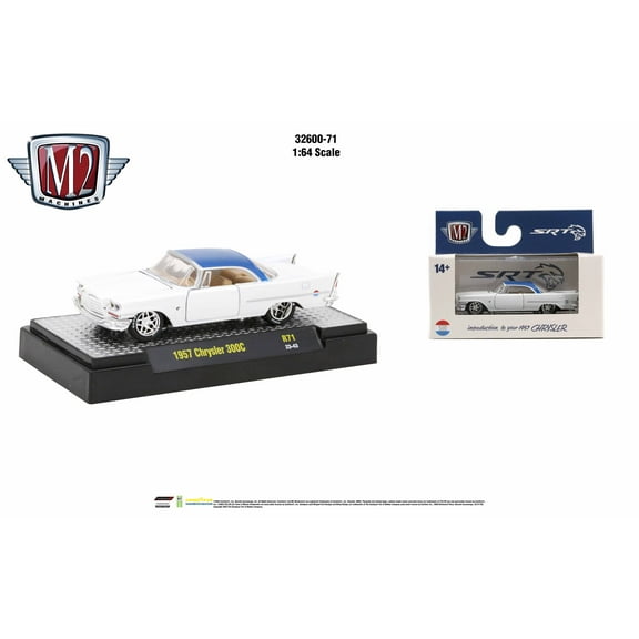 M2 Machines 1:64 Detroit Muscle 1957 Chrysler 300C Release 71