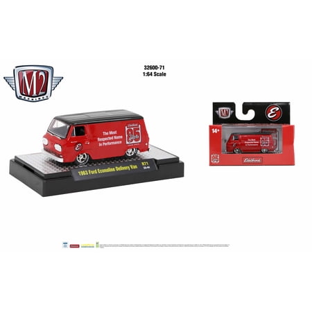 M2 Machines 1:64 Detroit Muscle 1963 Ford Econoline Delivery Van Release 71