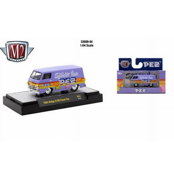 M2 Machines 1:64 Detroit Muscle R84 1965 Dodge A100 Panel Van