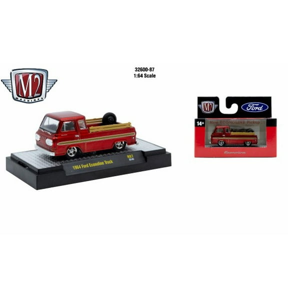 M2 Machines 1:64 Detroit Muscle R87 1964 Ford Econoline Truck