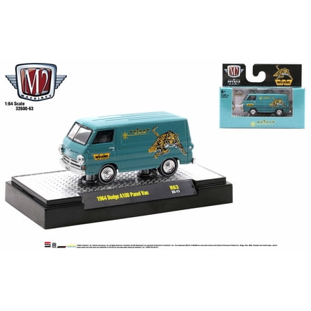 M2 Machines 1:64 Detroit Muscle Release 63 1964 Dodge A100 Panel Van