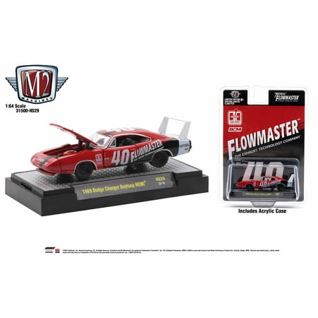 M2 Machines 1:64 Flowmaster 1969 Dodge Charger Daytona Hemi Release Hs29