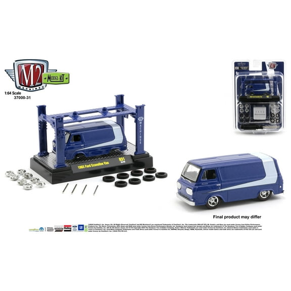 M2 Machines 1:64 Model Kit Release 31 1965 Ford Econoline Van