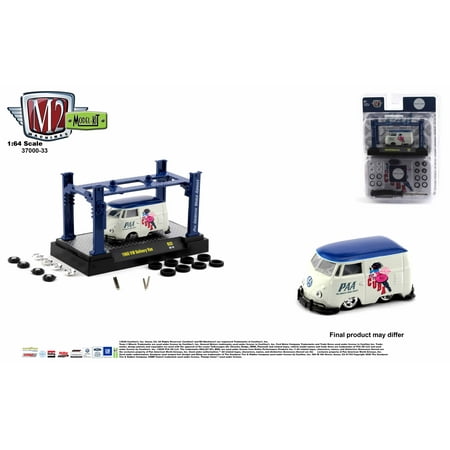 M2 Machines 1:64 Model Kit Release 33 1960 Vw Delivery Van Paa Fly To Cuba