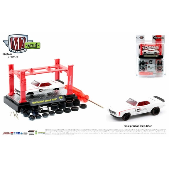 M2 Machines 1:64 Model Kit Release 36 1969 Chevrolet Camaro Rs/Ss Hooker