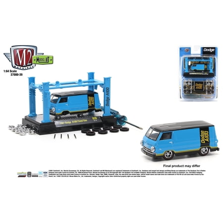 M2 Machines 1:64 Model Kit Release 39 1967 Dodge A100 Panel Van