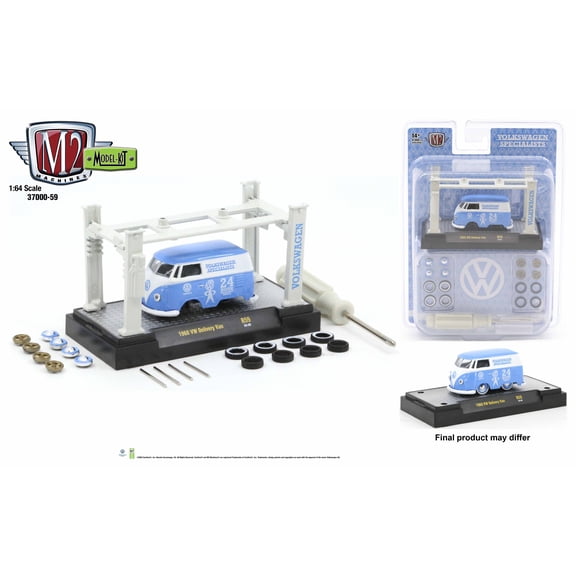 M2 Machines 1:64 Model Kit Release 59 1960 Vw Delivery Van