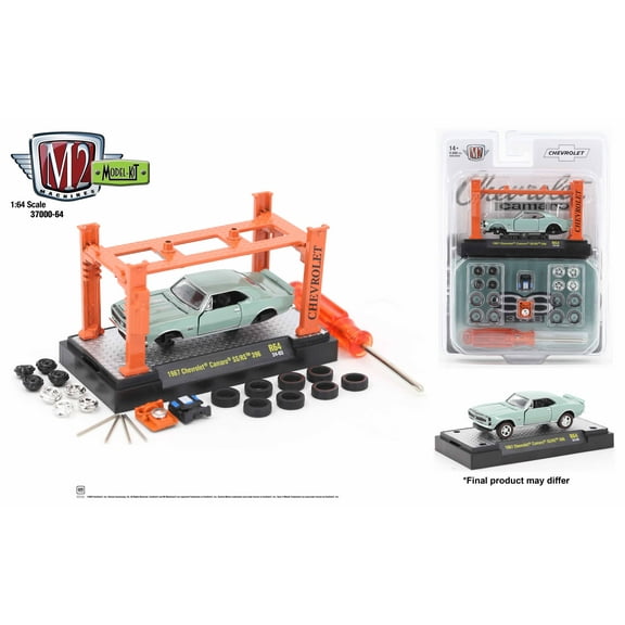M2 Machines 1:64 Model Kit Release 64 1967 Chevrolet Camaro Ss/Rs 396