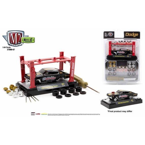 M2 Machines 1:64 Model Kit Release 67 1966 Dodge Charger Gasser