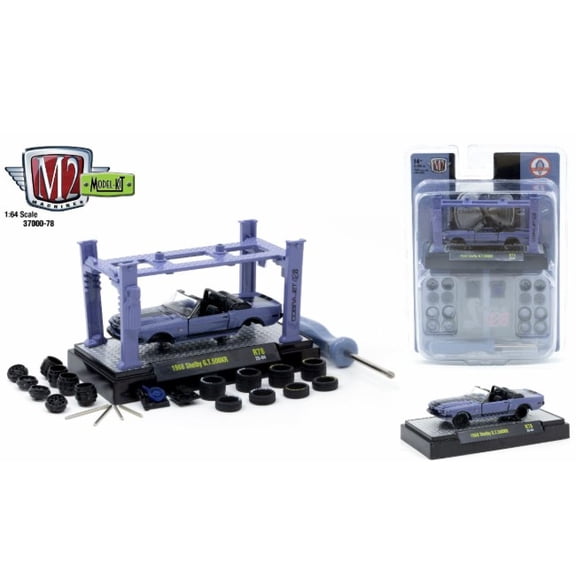 M2 Machines 1:64 Model Kit Release 78 1968 Shelby Gt 500Kr