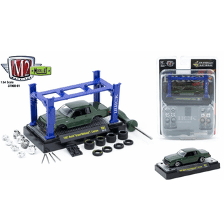 M2 Machines 1:64 1987 Buick Grand National Noir & Blanc - Édition Limitée Walmart - Neuf