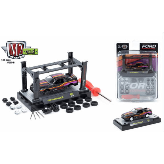 M2 Machines 1:64 Model Kit Release 81 1988 Ford Mustang Gt