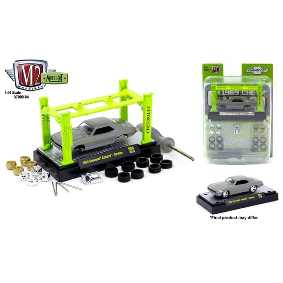 M2 Machines 1:64 Model Kit Release 84 1969 Chevrolet Camaro Custom