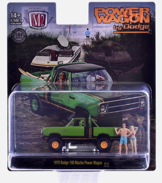 M2 Machines 1:64 R15 1979 Dodge 150 Macho Power Wagon - Walmart.com