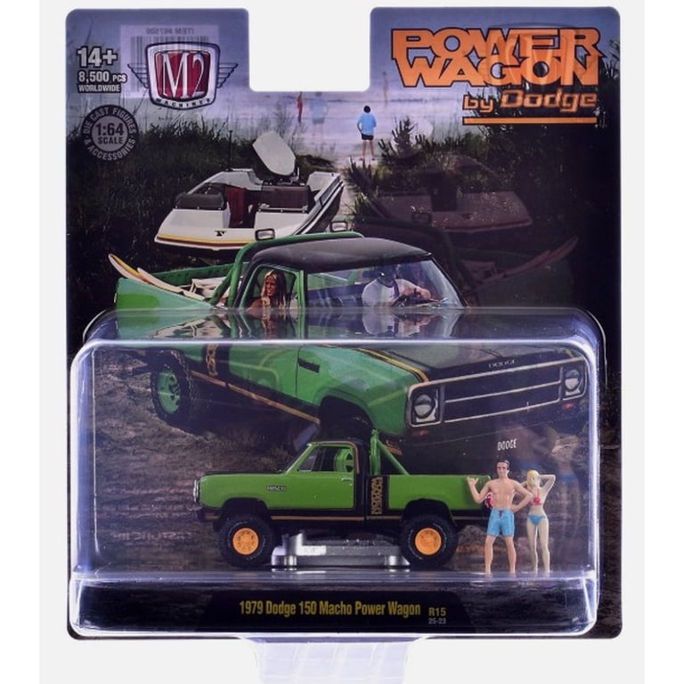M2 Machines 1:64 R15 1979 Dodge 150 Macho Power Wagon - Walmart.com