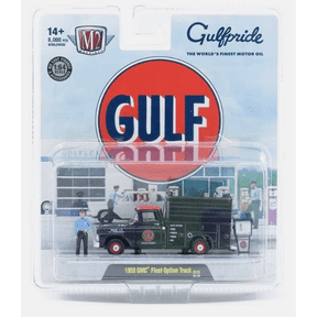M2 Machines 1:64 R18 1959 Gmc Fleet Option Truck Gulf