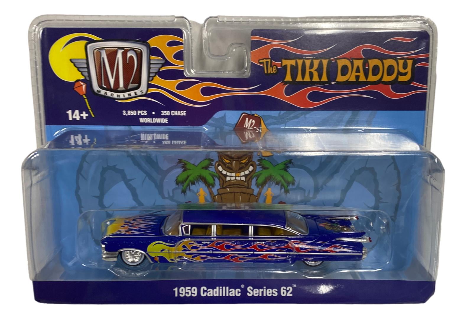 M2 Machines 1:64 The Tiki Daddy 1959 Cadillac Series 62 Release Hs04