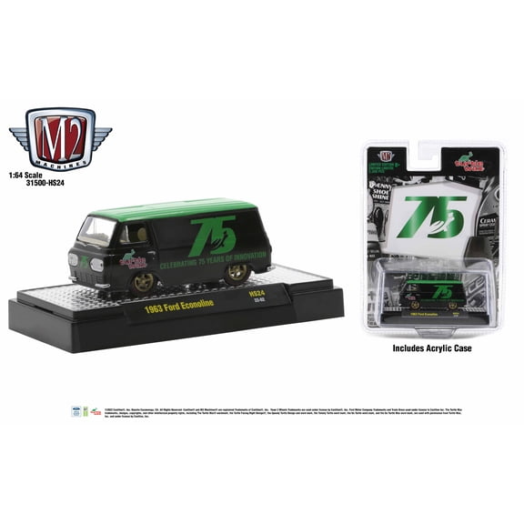 M2 Machines 1:64 Turtle Wax 1963 Ford Econoline Release Hs24