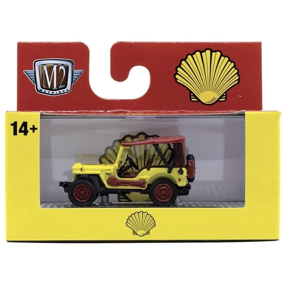 M2 Machines 1944 Jeep MB Shell Auto Thentics R102