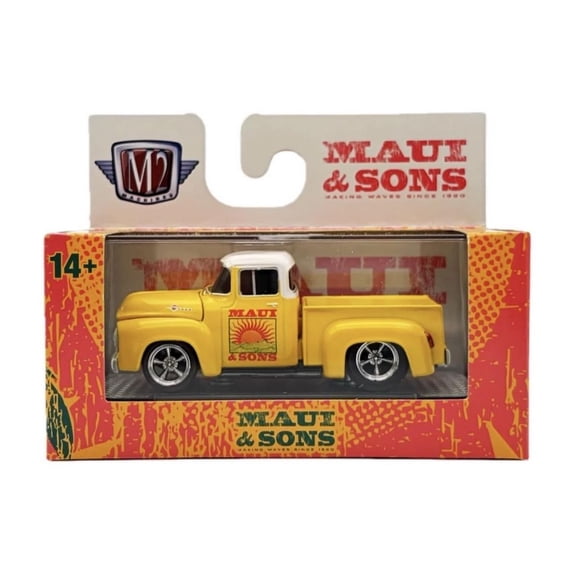 M2 Machines 1956 Ford F-100 Truck Ground Pounders R32 New 2026
