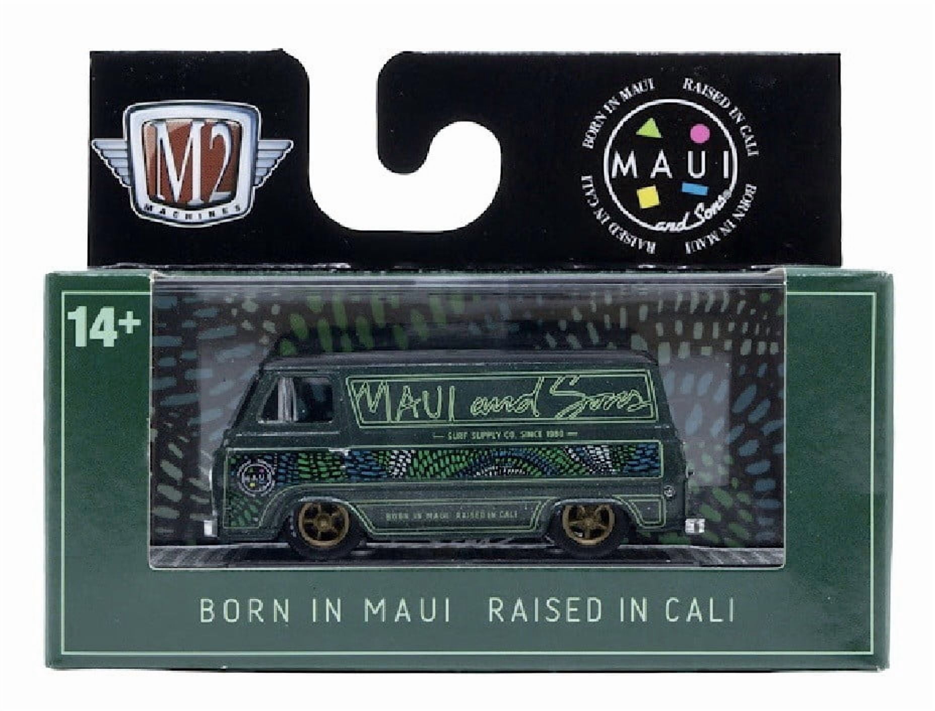 ミニカー M2 Machines 1963 Ford Econoline Vans M2 Machines 1963 Ford Econoline Delivery Van Maui Detroit Muscle