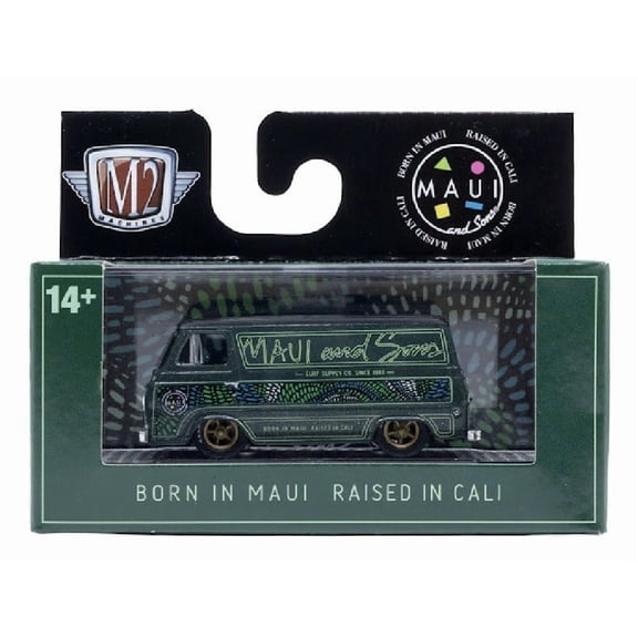 M2 Machines 1963 Ford Econoline Delivery Van Maui Detroit Muscle R96