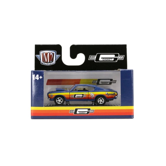 M2 Machines 1968 Plymouth Barracuda HEMI Super Stock Auto Thentics R83