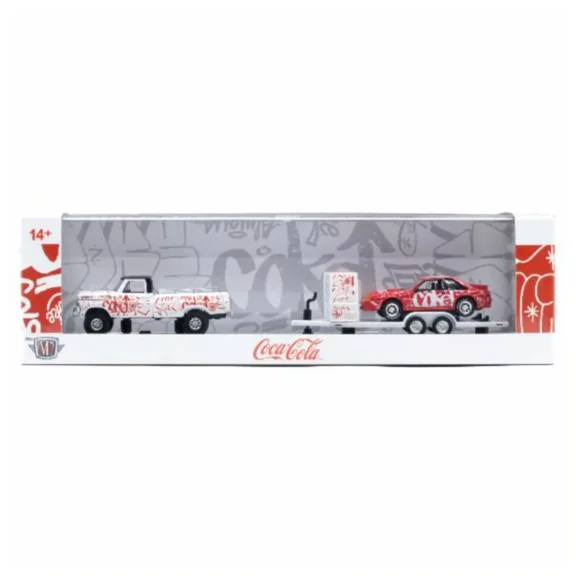 M2 Machines 1969 Ford F-100 Ranger 4x4 & 1990 Ford Mustang GT Auto Haulers