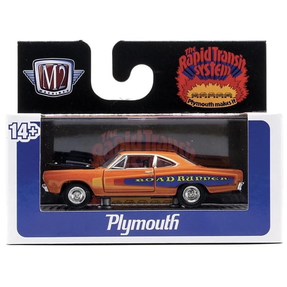M2 Machines 1969 Plymouth RoadRunner Hemi Auto Thentics R102
