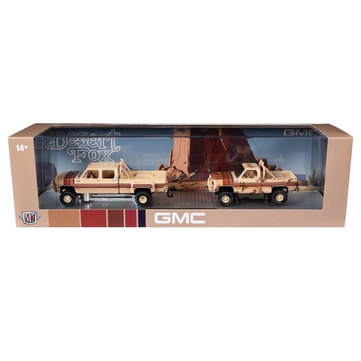 M2 Machines 1977 GMC Sierra Classic 3500 Dually Squarebody 4x4
