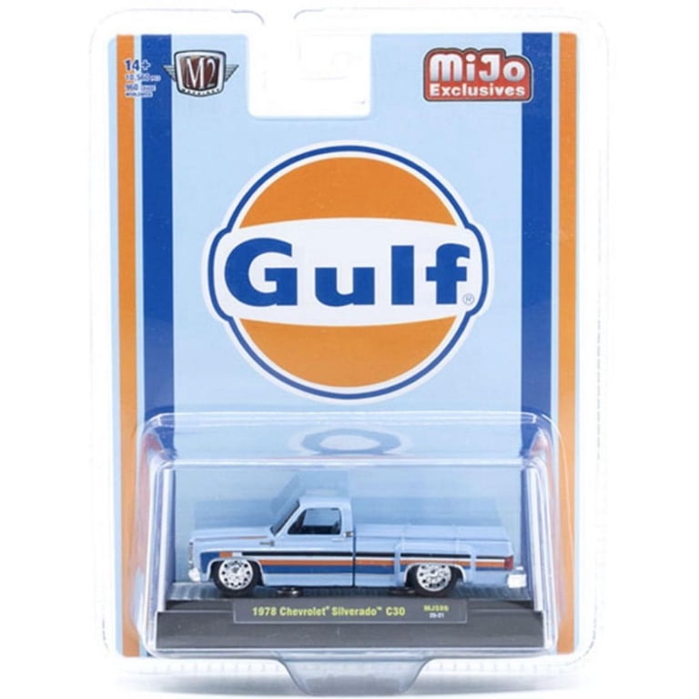 M2 Machines 1978 Chevrolet Silverado C30 Custom GULF Hobby M2 Machines 1978 Chevrolet Silverado C30 Custom GULF Hobby