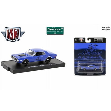 M2 Machines Auto-Drivers 1:64 R103 1968 Mercury Cougar R-Code