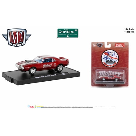 M2 Machines Auto-Drivers 1:64 R104 1968 Pontiac Firebird 400 Hd