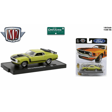 M2 Machines Auto-Drivers 1:64 R105 1970 Ford Mustang Boss 302