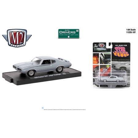 M2 Machines Auto-Drivers 1:64 R107 1969 Pontiac Gto Judge Prototype