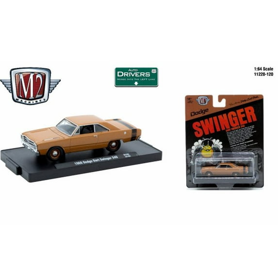 M2 Machines Auto-Drivers 1:64 R120 1969 Dodge Dart Swinger 340