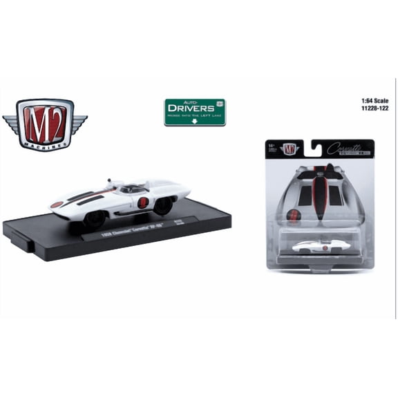 M2 Machines Auto-Drivers 1:64 R122 1959 Chevrolet Corvette Xp-86