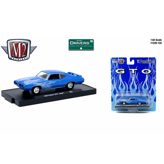 M2 Machines Auto-Drivers 1:64 R133 1969 Pontiac Gto Judge