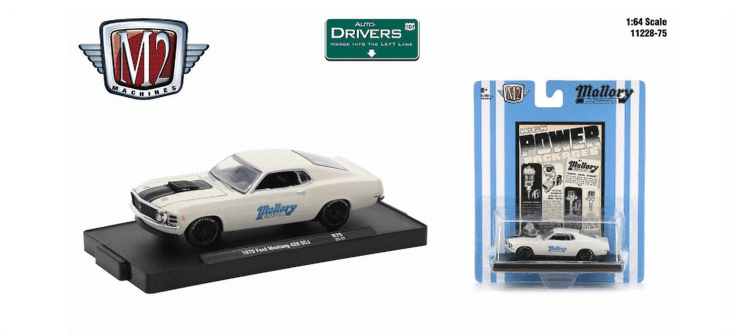 M2マシーン ウォルマート限定　1970 フォード・マスタング 428 SCJ M2マシーン ウォルマート限定 1970 フォード・マスタング 428