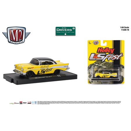 M2 Machines Auto-Drivers 1:64 R78 1957 Chevrolet Bel-Air Holley Ls Fest