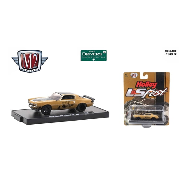 M2 Machines Auto-Drivers 1:64 R82 1971 Chevrolet Camaro Ss 396