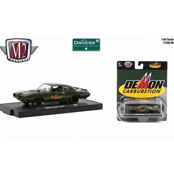 M2 Machines Auto-Drivers 1:64 R86 1969 Pontiac Gto